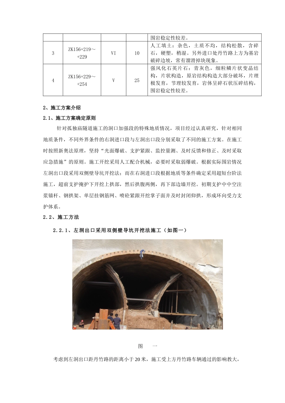 隧道开挖方式的技术经济分析_第2页