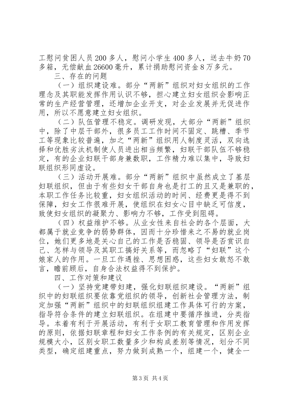 妇联两新组织妇建工作调研报告_第3页