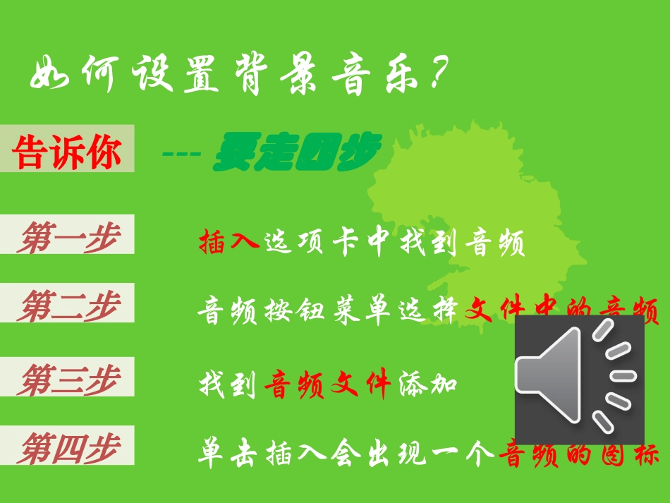 课件参赛作品《设置背景音乐》_第3页