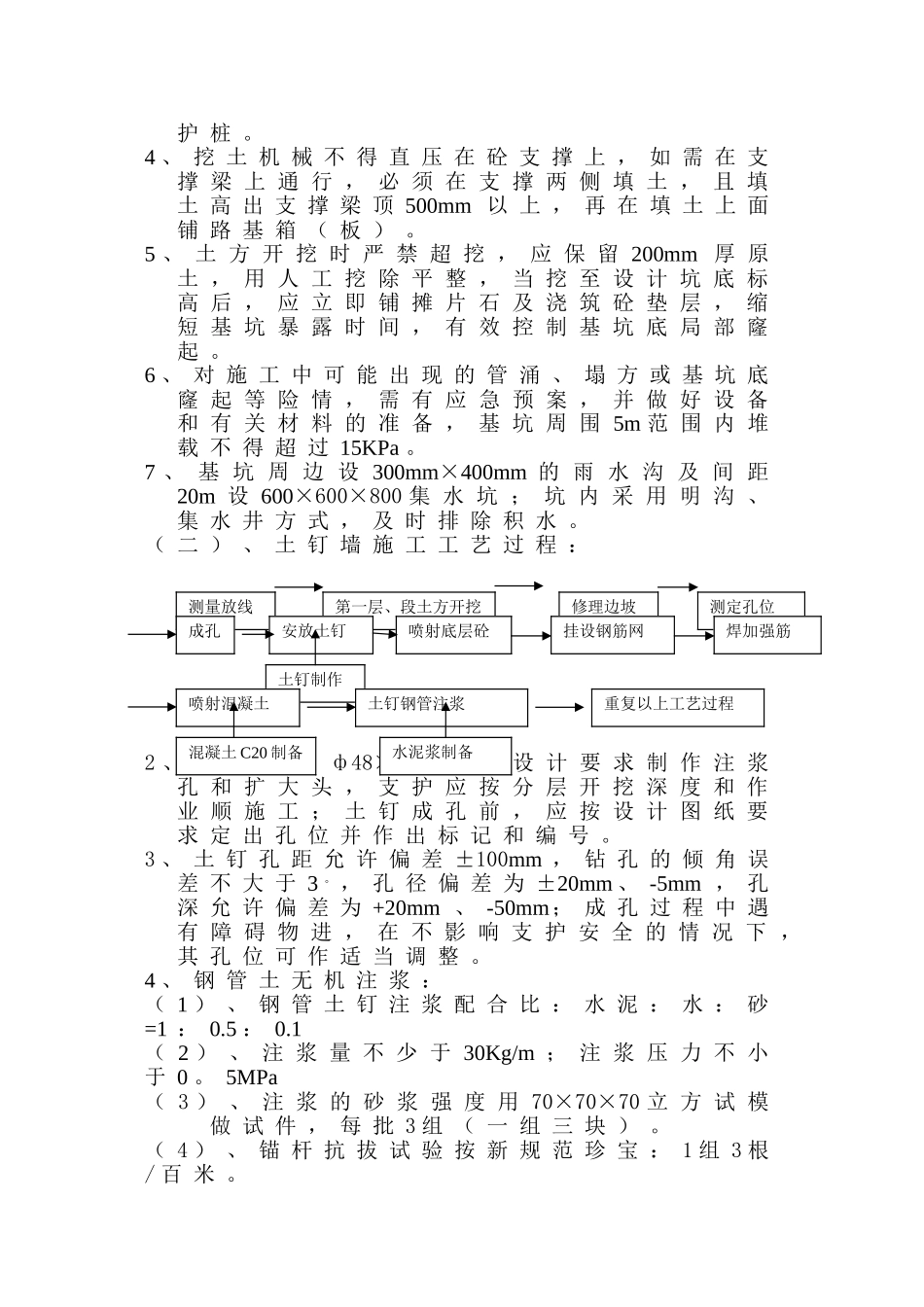 土方开挖及基坑支护监理细则_第2页