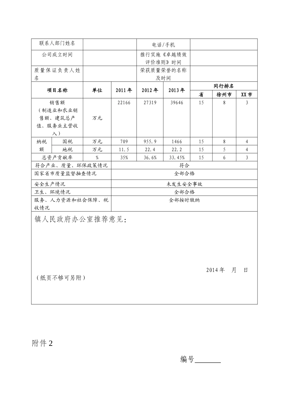 市长质量奖申报材料_第2页
