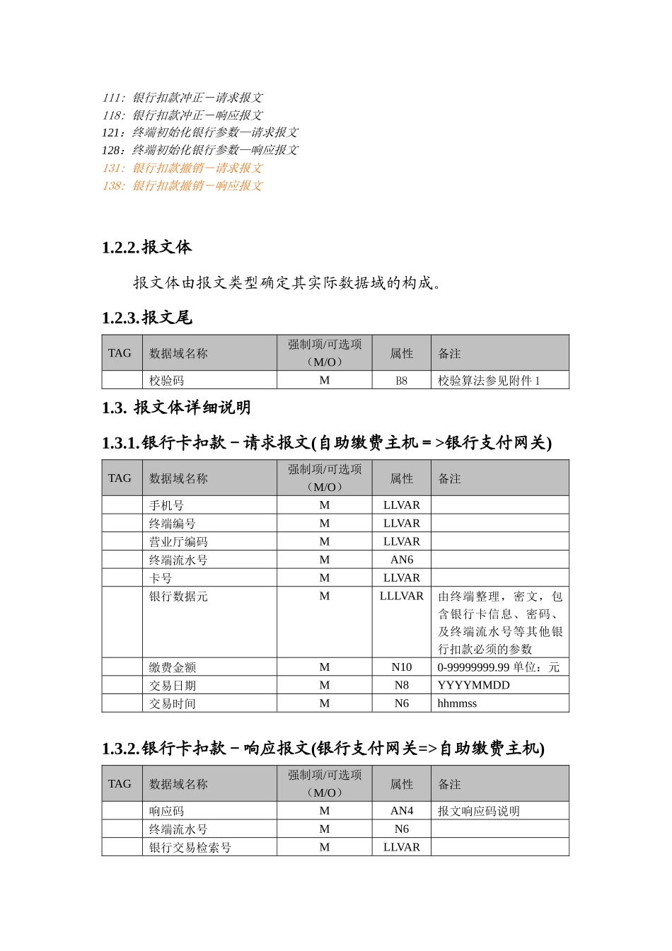 浅析银行支付网关接口报文格式定义_第3页