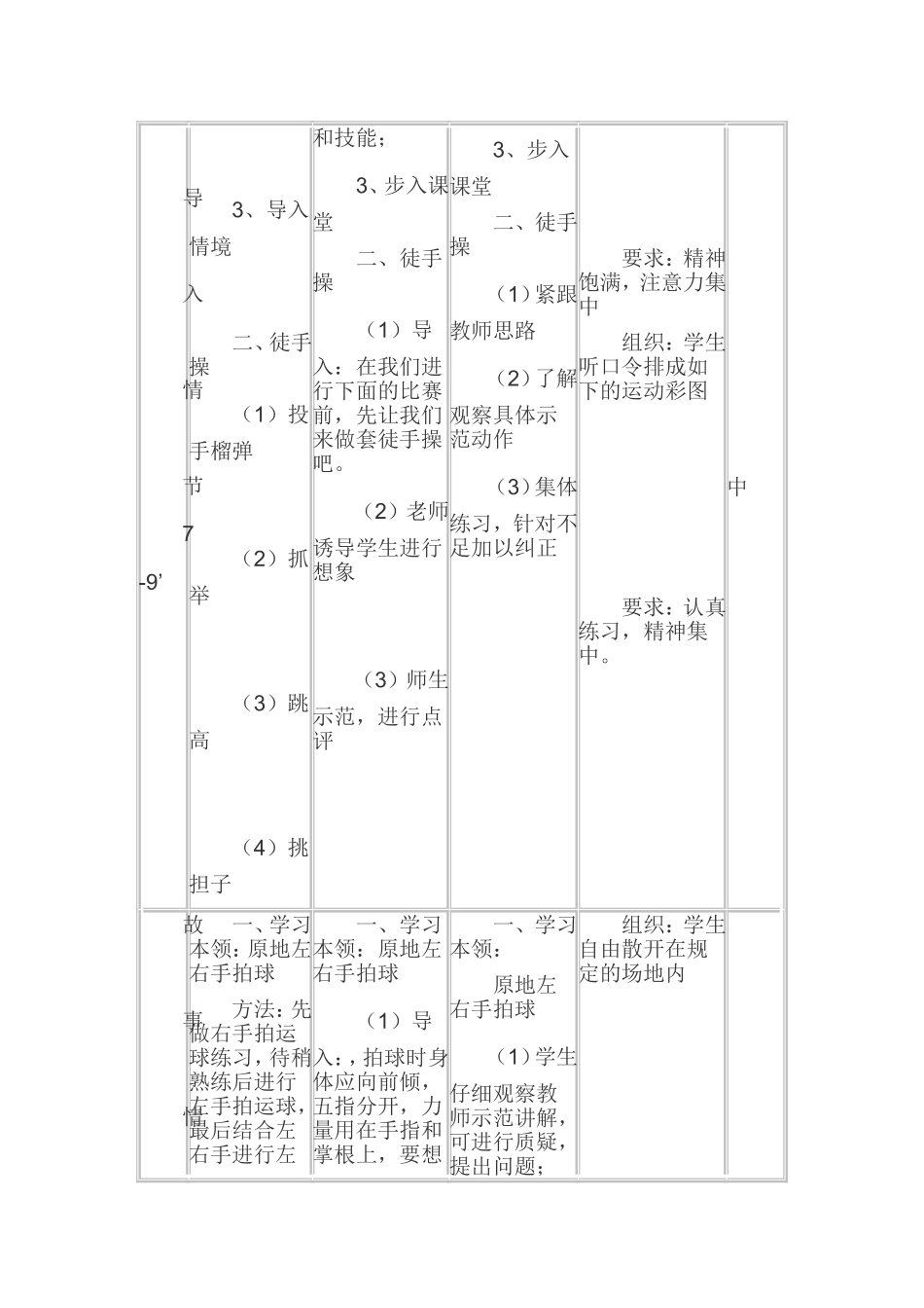 原地左右手拍球教案_第2页