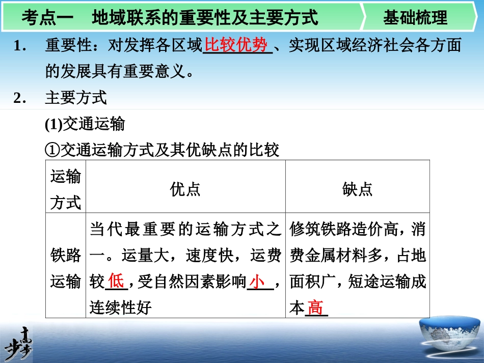 必修二第三章第3讲地域联系_第2页