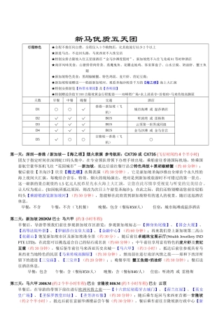 行程下载-新马品质五天团