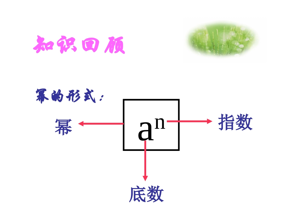 初中二年级数学上册第15章整式的乘除与因式分解151整式的乘法第一课时课件_第3页