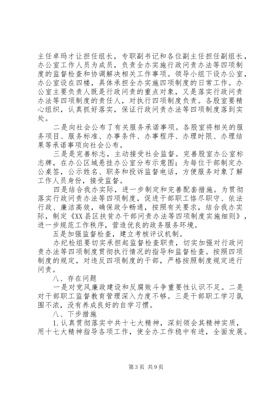 扶贫办自查报告_第3页