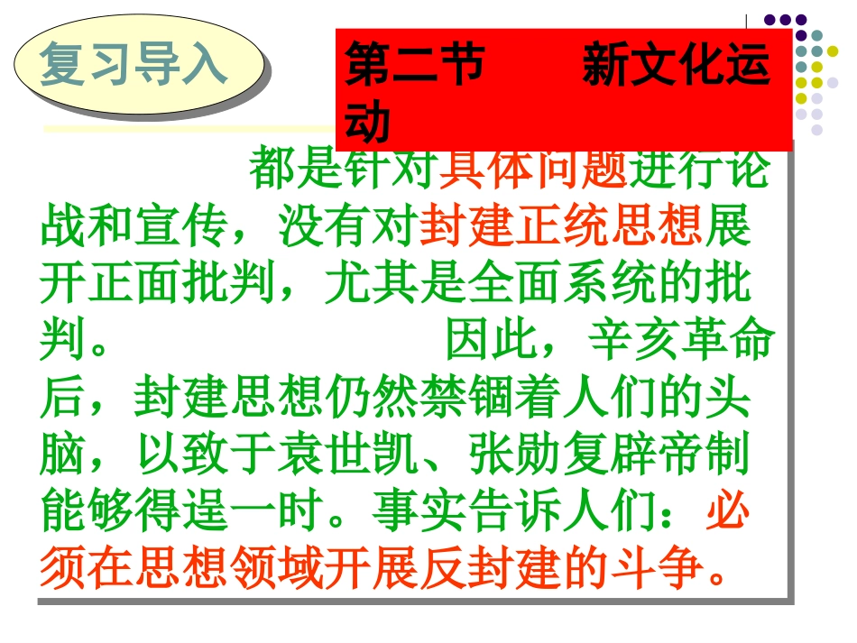 八年级历史上_第9课_新文化运动_0_0课件3人教版_第3页