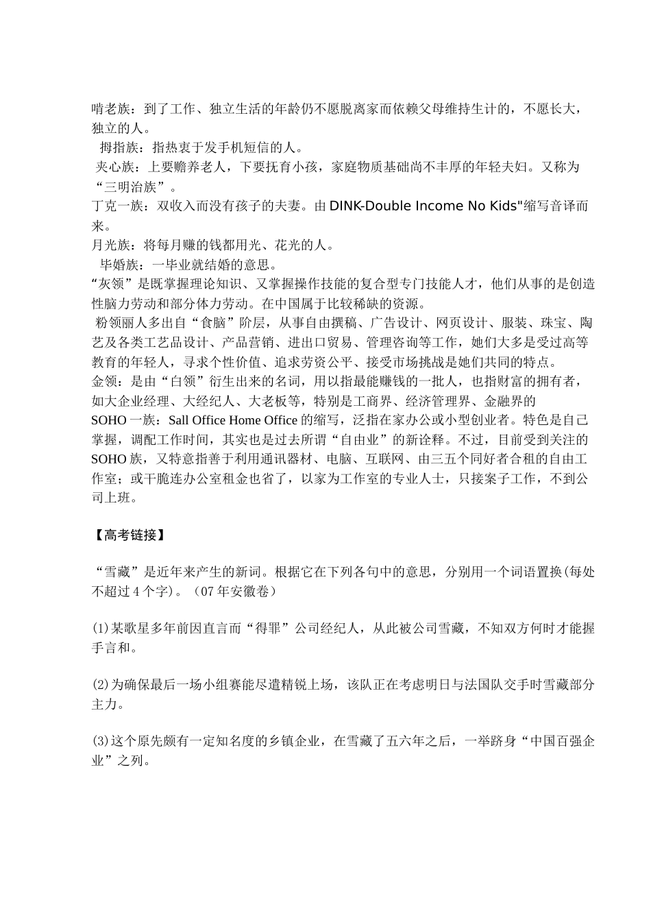 十五、高一新词新语与流行文化_第3页