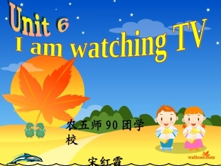 宋红霞七下unit6录像课件
