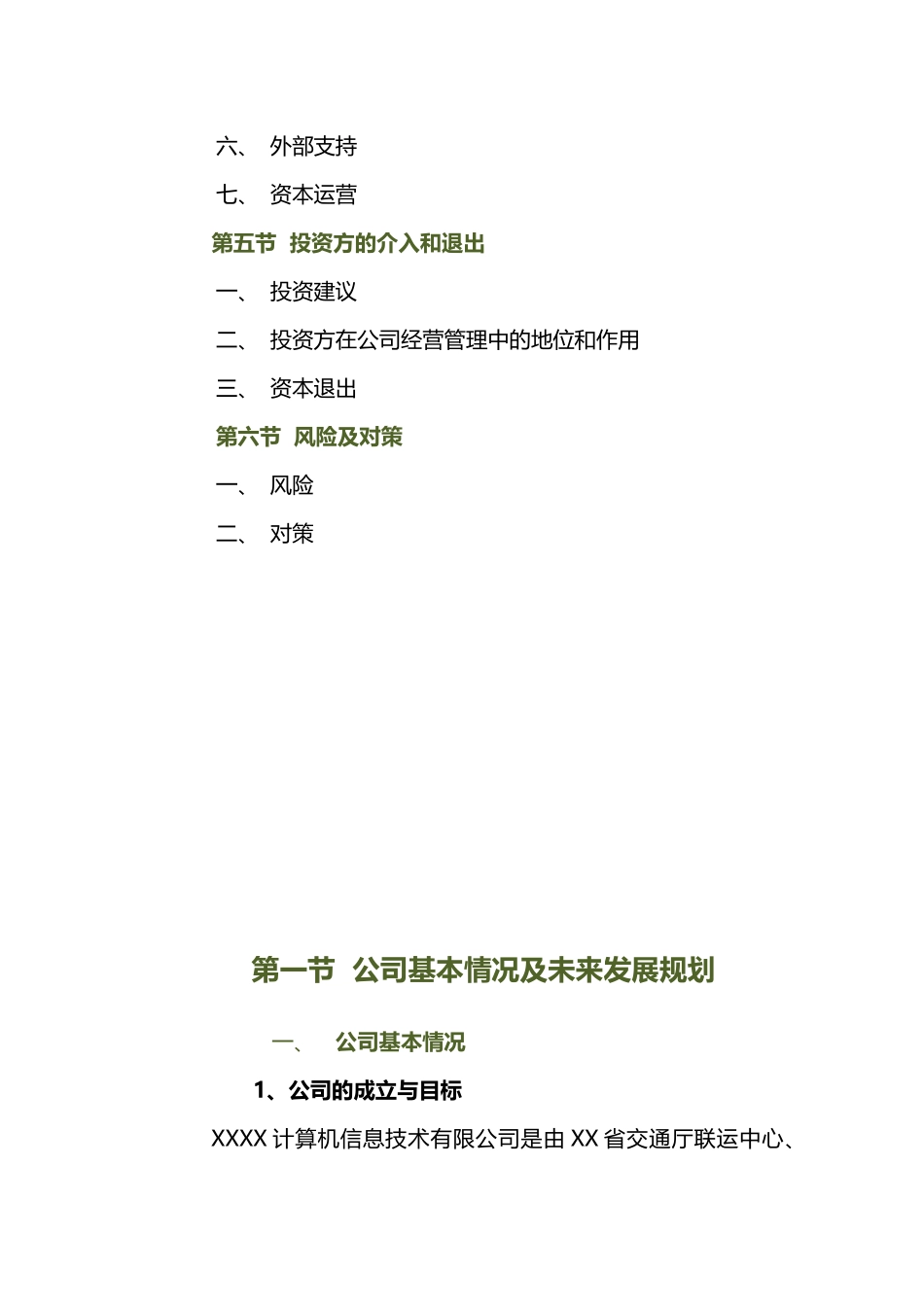 商业融资计划书_第3页