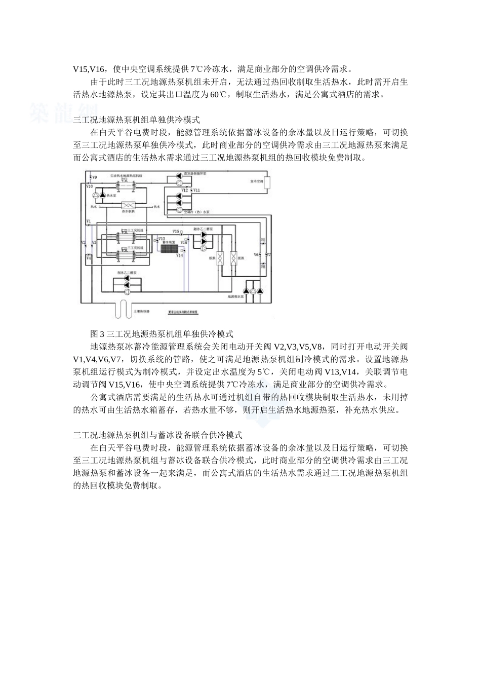 上海某酒店地源热泵+冰蓄冷设计方案_第3页