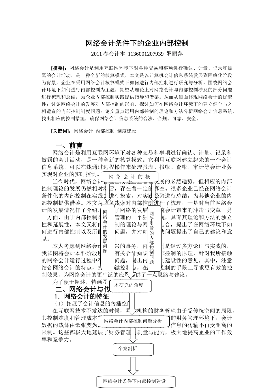网络会计条件下的企业内部控制--罗丽萍_第2页