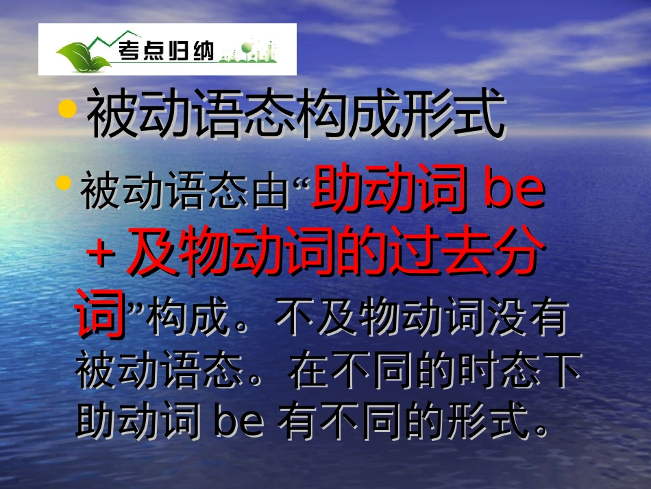 被动语态的讲与练_第2页