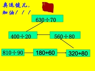 除数是两位数的笔算除法(1)