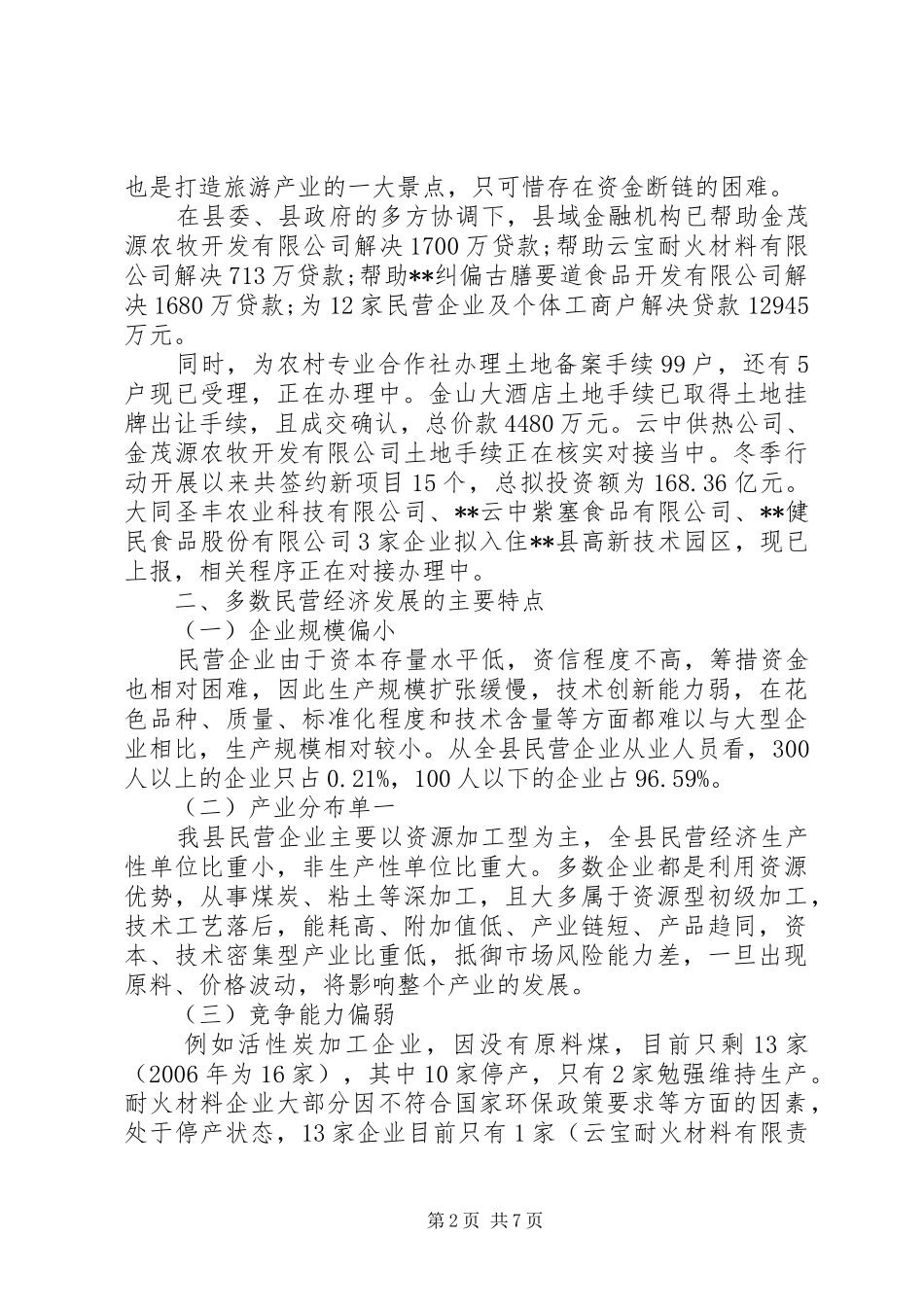 关于民营企业的调研报告_第2页