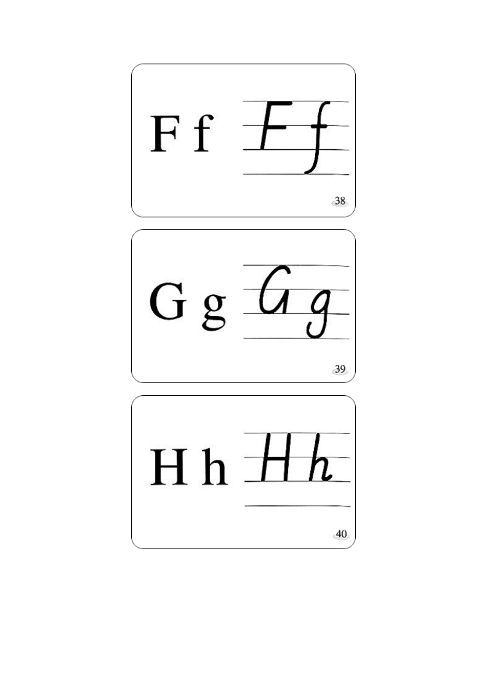 小学英语26个字母标准手写体贴图_第3页