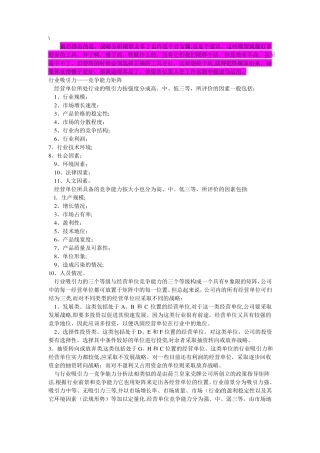 系统版企业管理咨询框架