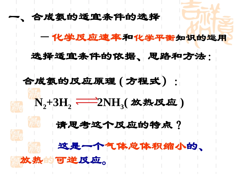 补充：合成氨条件的选择_第2页