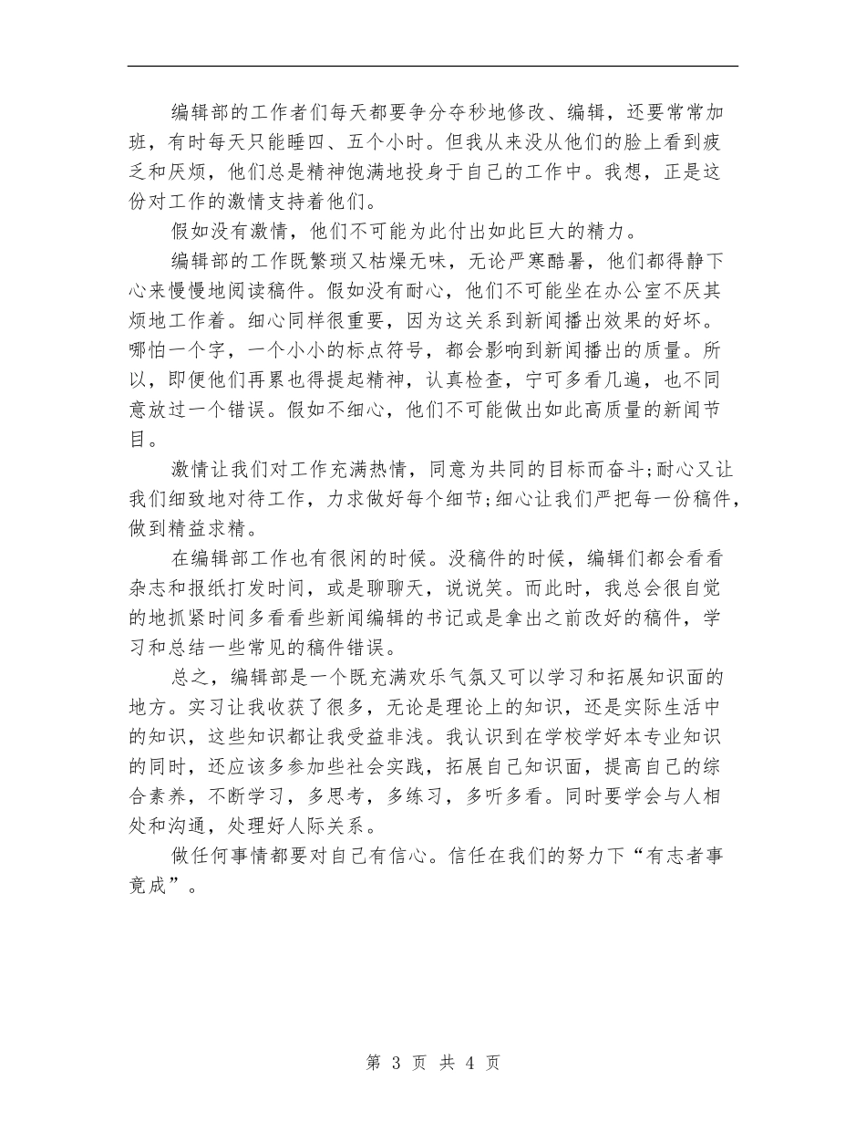 新闻编辑个人工作总结_第3页