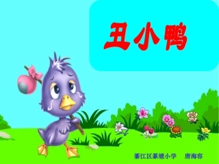《丑小鸭》课件
