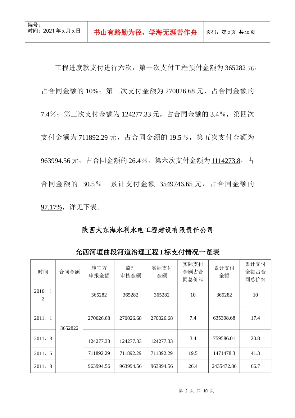 财务决算书11_第2页