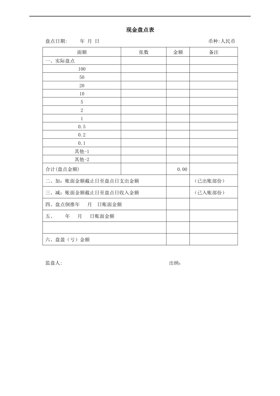 财务表单示例_第2页