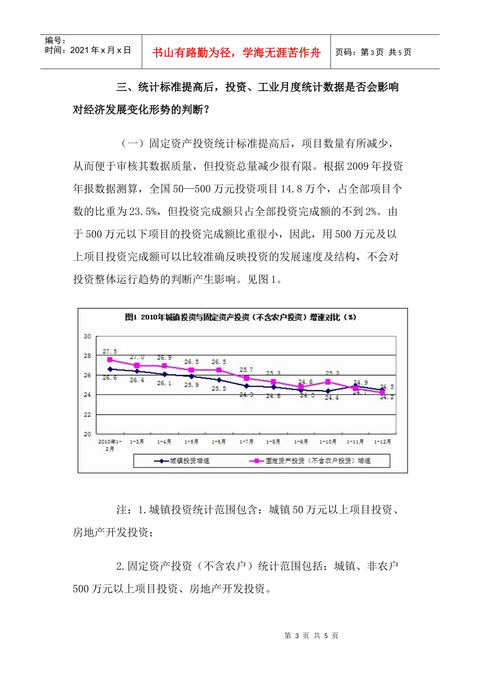 国家统计局就提高工业和投资统计起点标准答问_第3页
