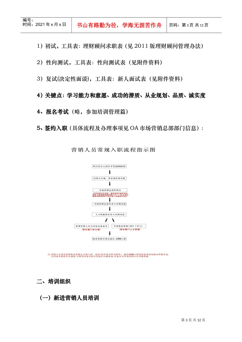 证券招聘与培训组织_第3页