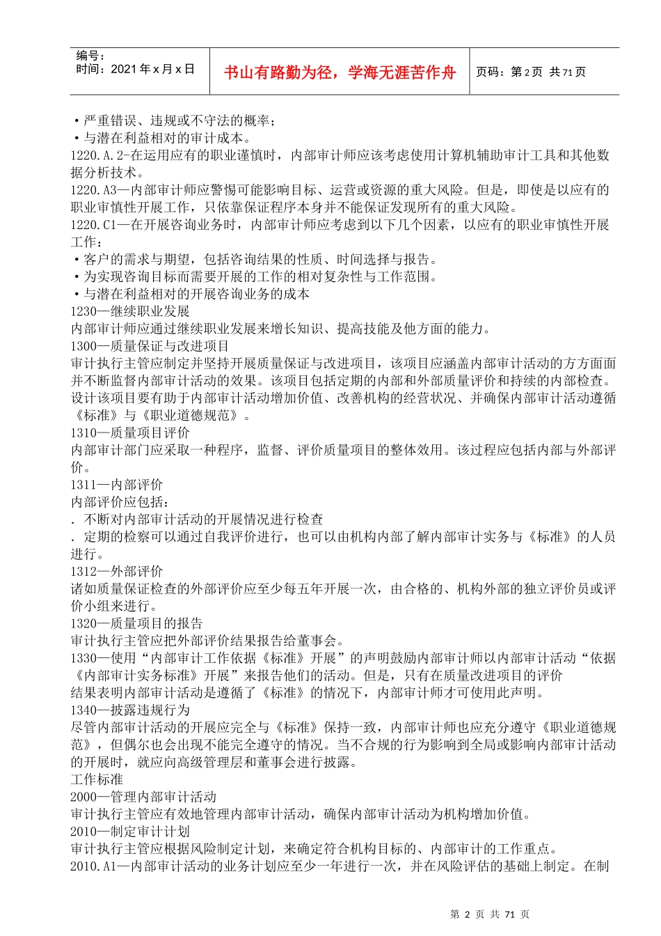 内部审计实务标准(DOC 147页)_第2页