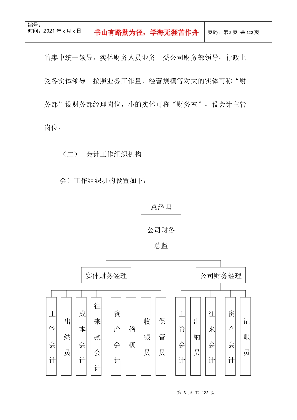 某餐饮有限公司财务会计制度_第3页