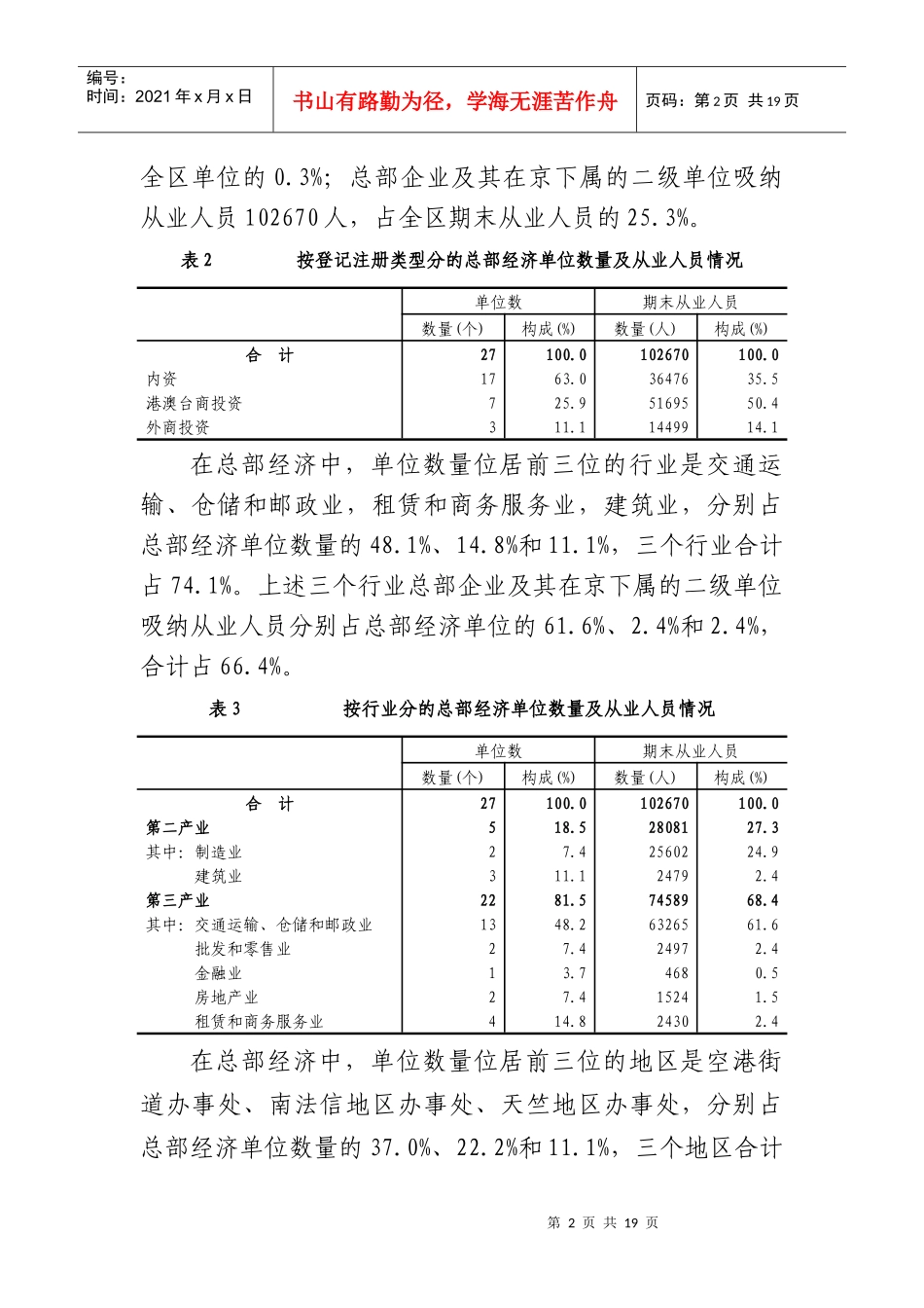 北京市顺义区第二次全国经济普查主要数据公报_第2页