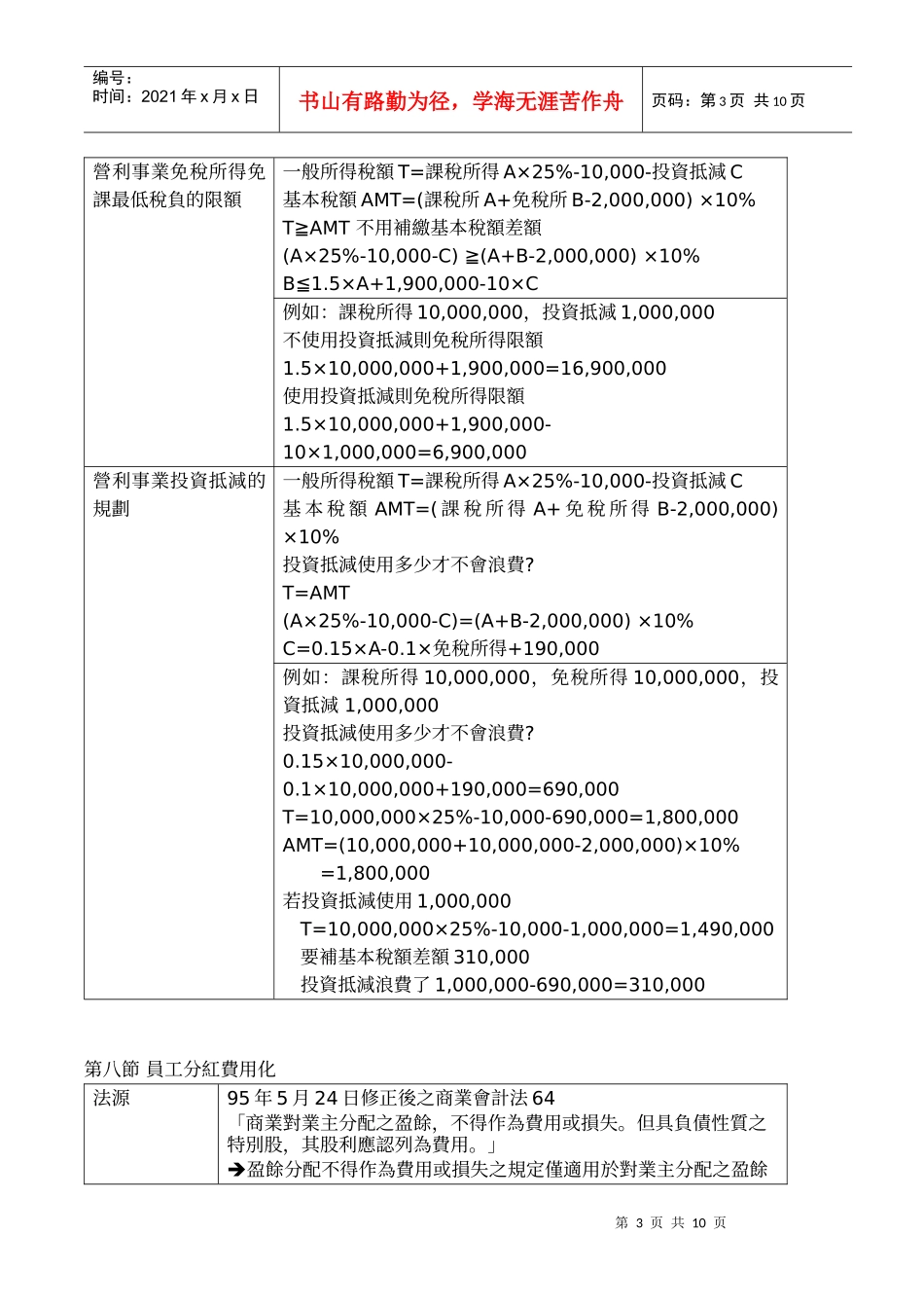 营利事业最低税负制(所得基本税额条例)_第3页