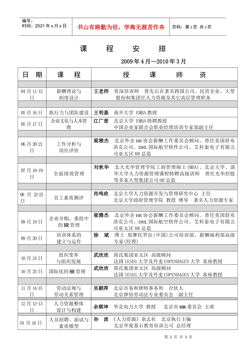 北京大学经济学院CFO（财务经理财务总监）研修班_第2页