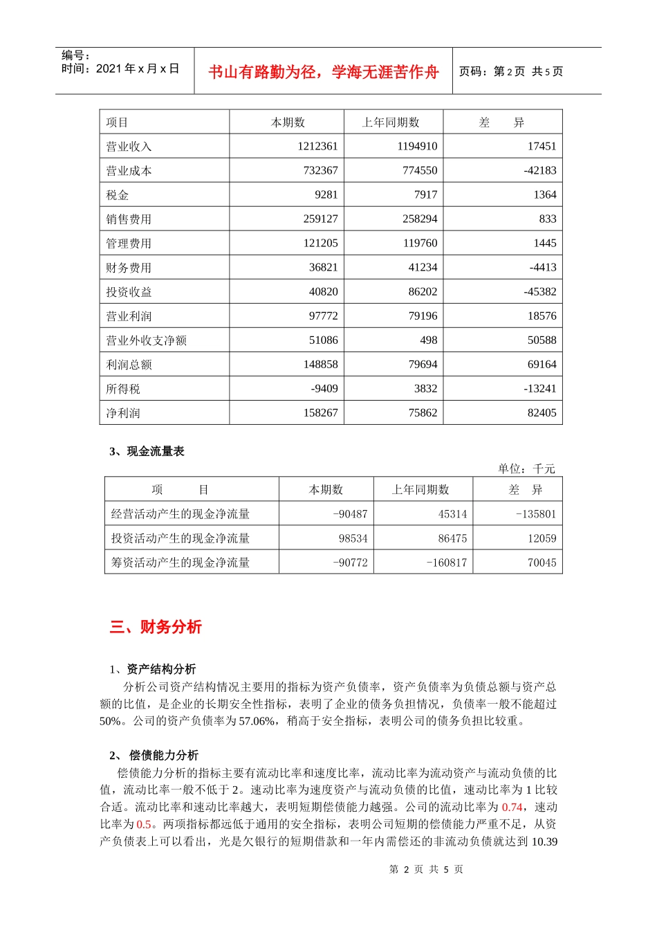 ST中新财务分析_第2页