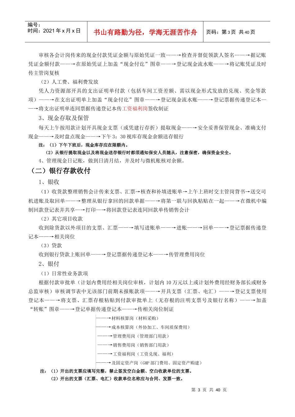 某企业财务工作流程分析_第3页