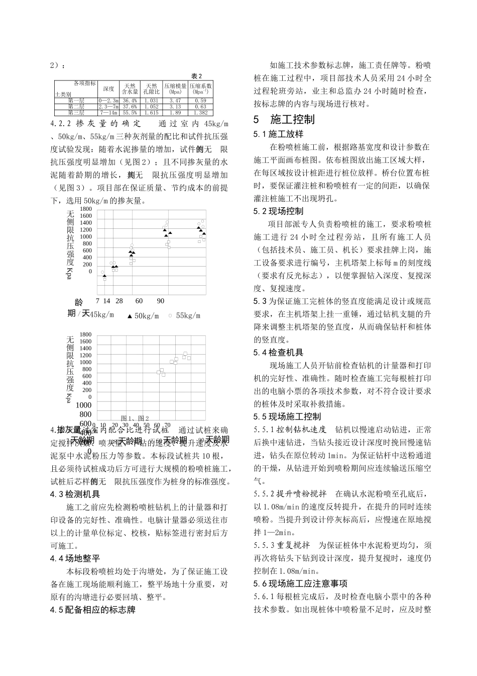 软基处理粉喷桩施工控制_第2页