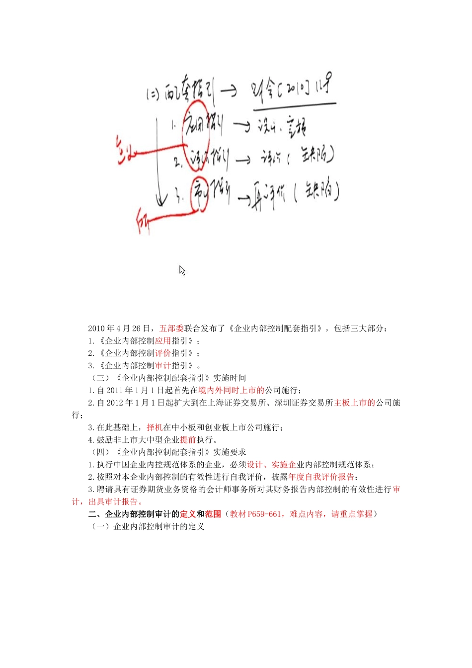 试谈企业内部控制审计_第3页