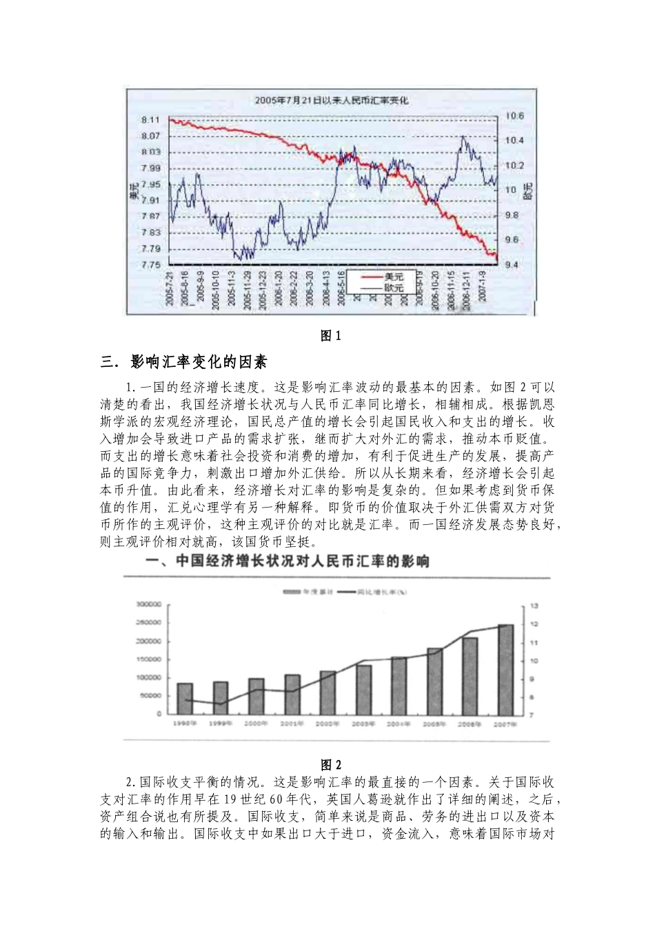 人民币汇率变化及其影响_第2页
