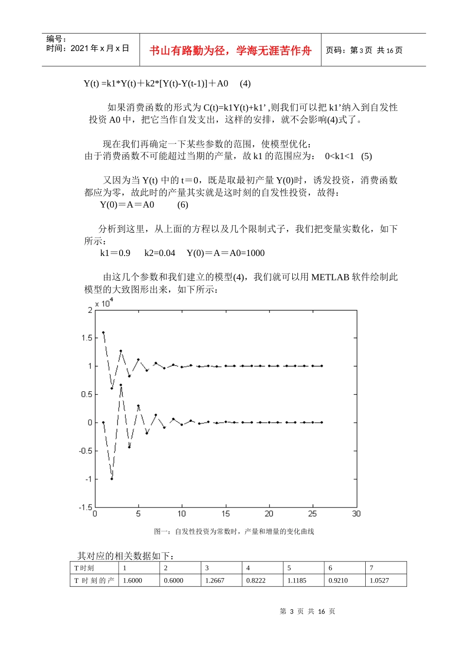 产业投资对经济循环的最优化模型_第3页