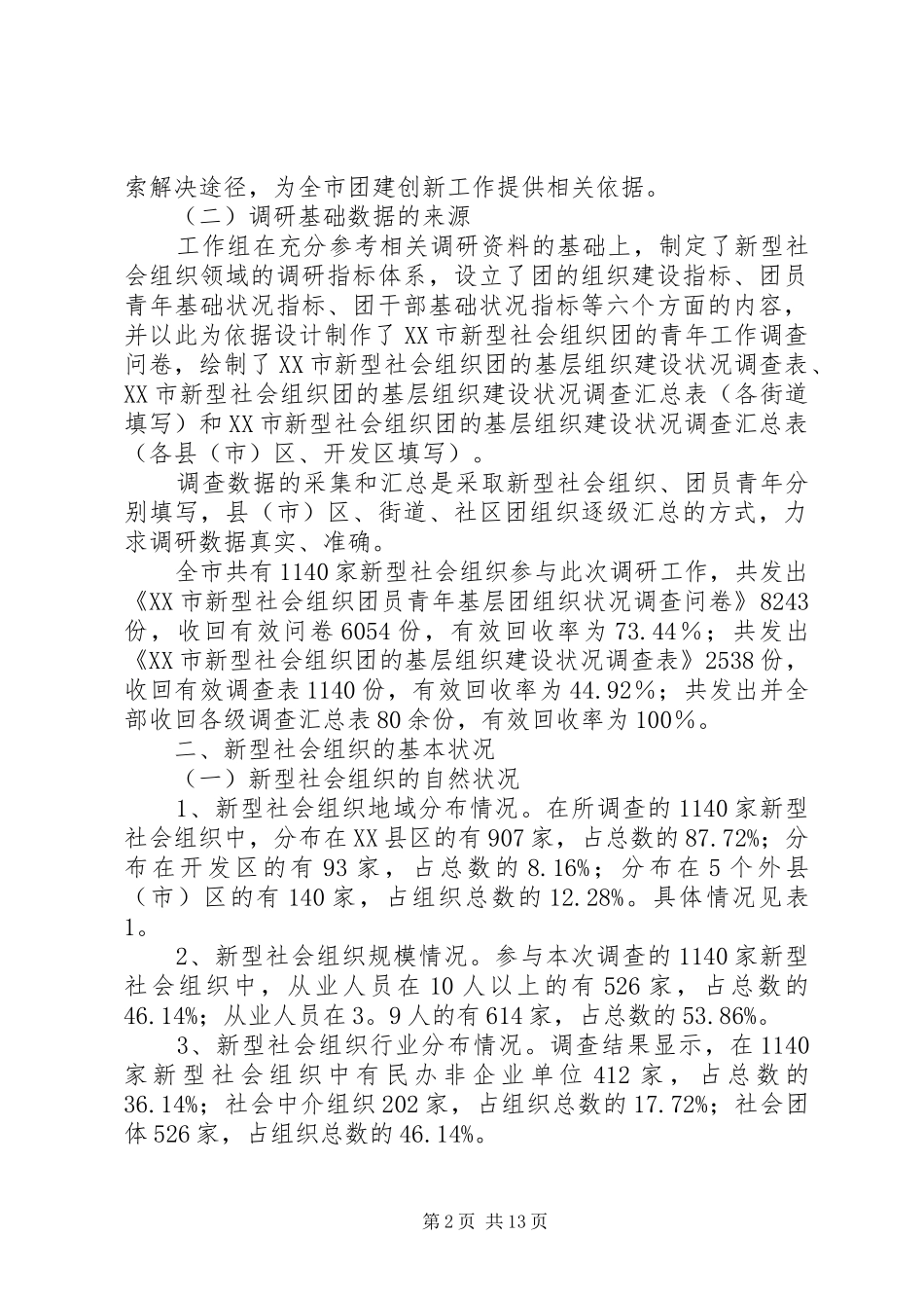 共青团基层组织情况调研报告_第2页