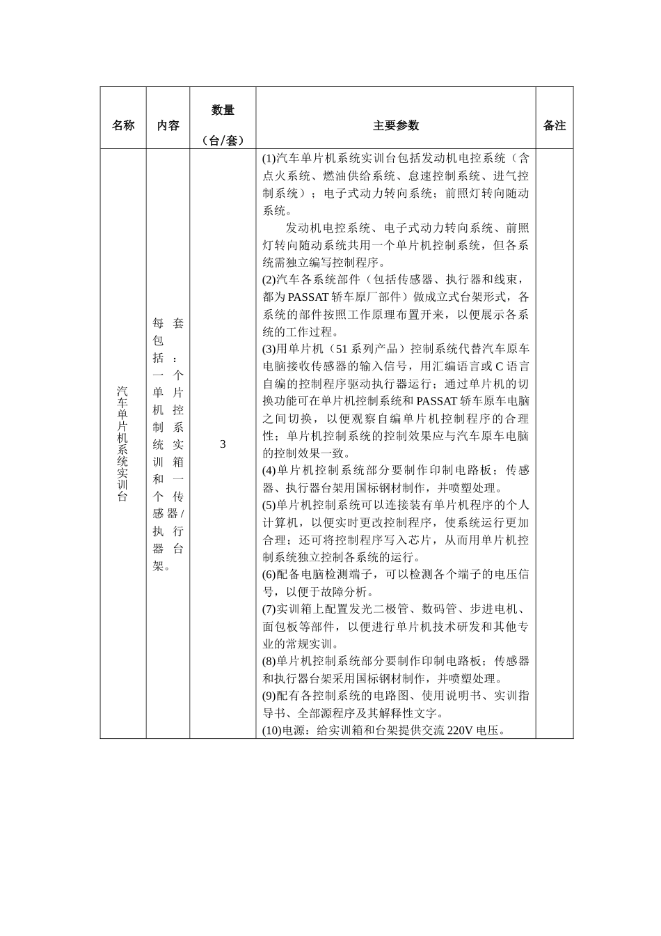 第一包汽车单片机系统实训台_第2页
