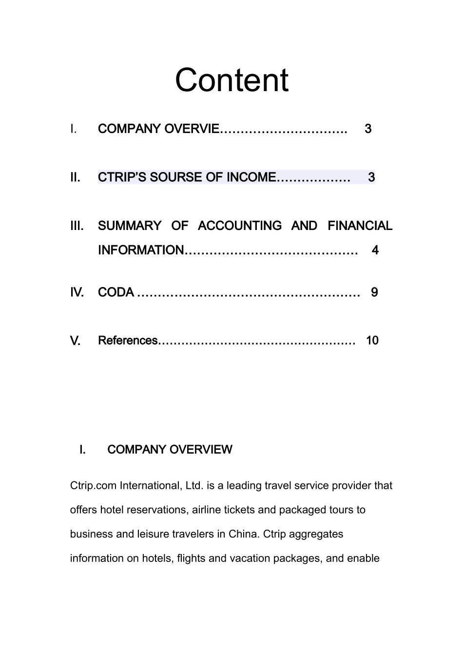 携程网英语财务分析_第2页