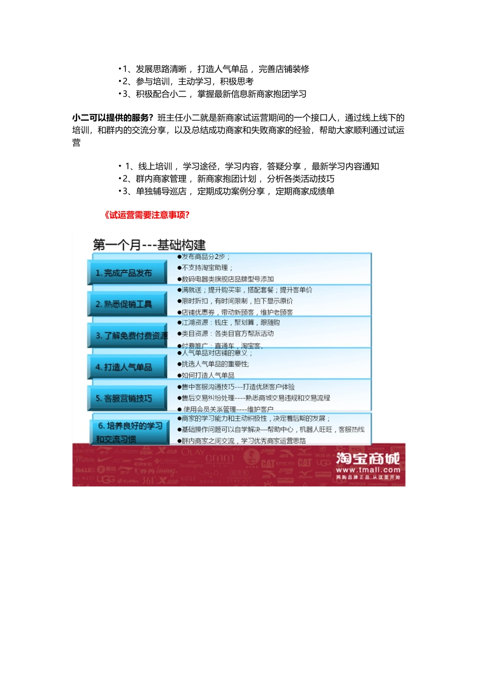 淘宝商城培训---试运营--课程大纲则灵_新版[1]_第2页