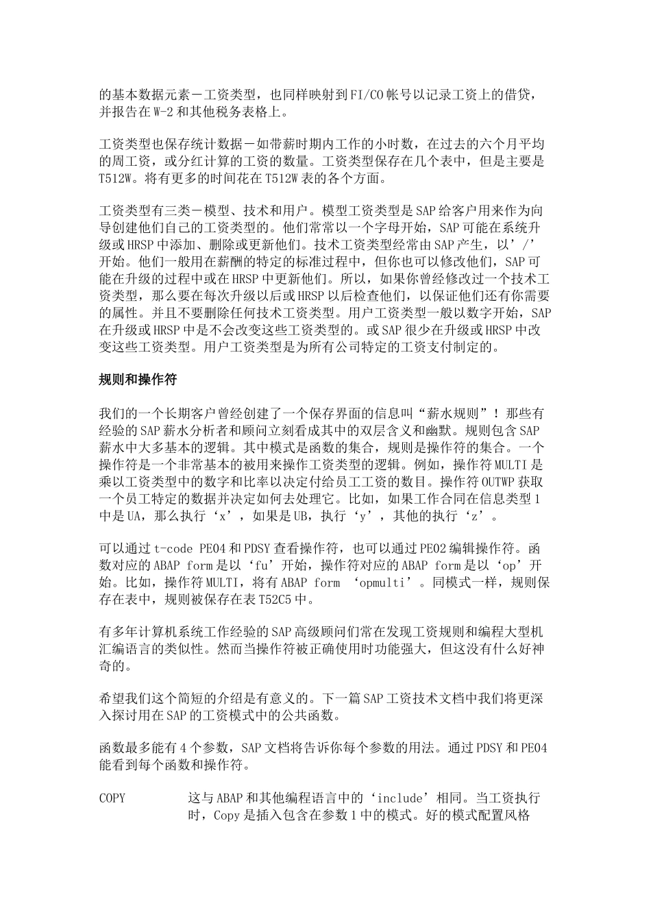 非常好得SAPPayroll基础教程，从技术角度讲解了p_第2页