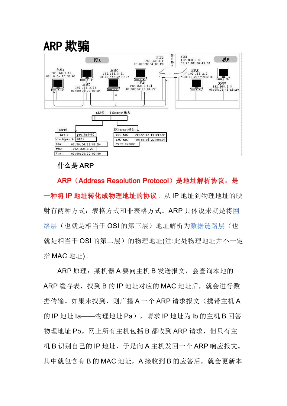 超全ARP知识_第1页
