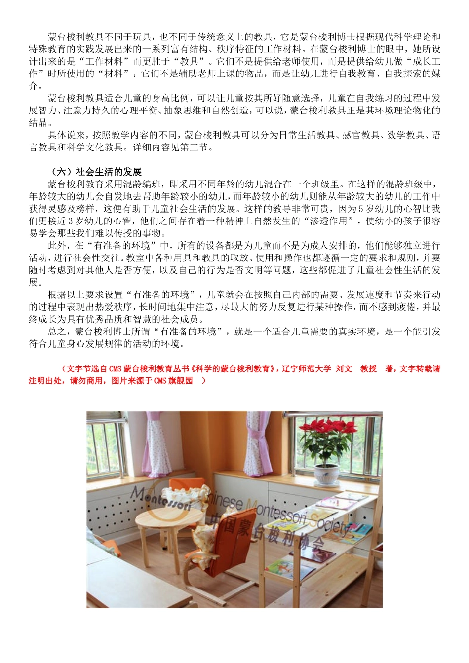 蒙台梭利关于环境的阐述_第3页
