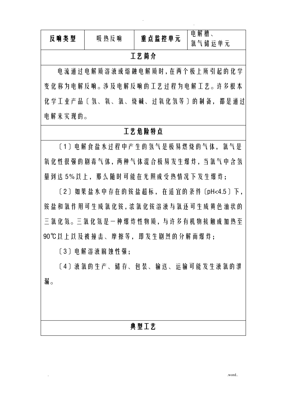 18种重点危险化学品生产工艺设计典型反应及安全控制条件汇总_第3页