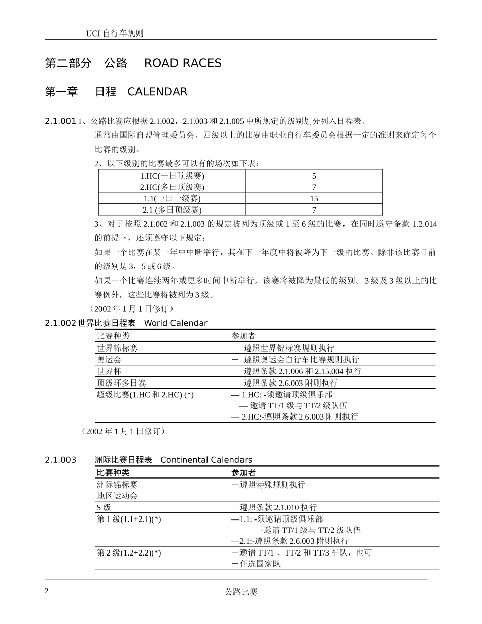 公路赛ROAD_第2页