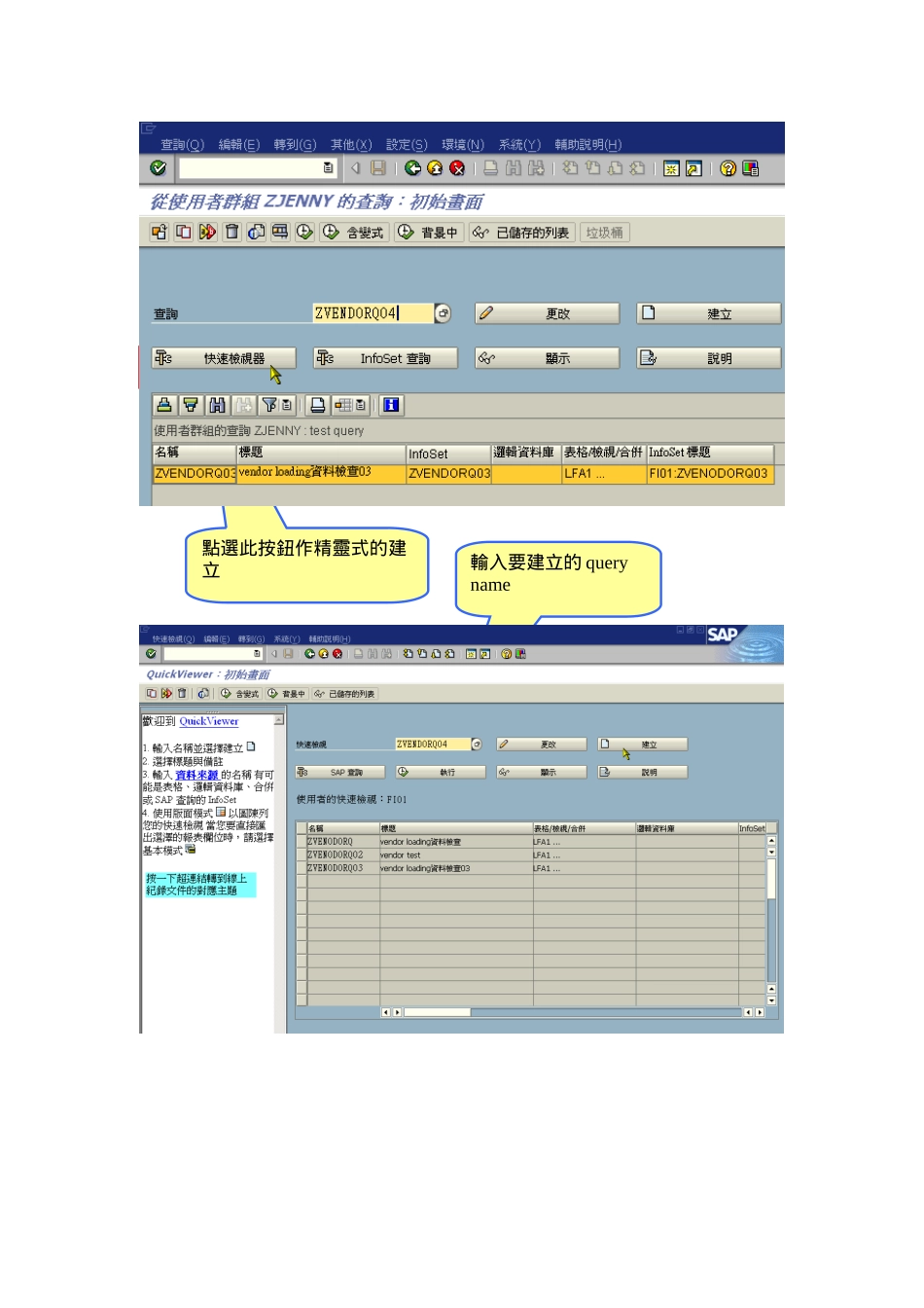 SQ01 SAP Query 使用说明_第2页